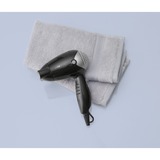 Clatronic 263184, Secador de pelo negro/Plateado