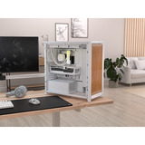Corsair FRAME 5000D WOOD RS, Cajas de torre blanco/Madera