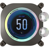 Corsair iCUE XC7 RGB ELITE LCD refrigerador de agua para CPU, Disipador de CPU negro/Gris