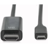 Digitus Cable adaptador USB-C a HDMI A, 4K @ 60HZ negro