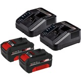 EINHELL GE-CM 36/36 Li Batería Negro, Rojo, Cortacésped rojo/Negro, 36 cm, 2,5 cm, 7,5 cm, 400 m², 4 rueda(s), Sin escobillas
