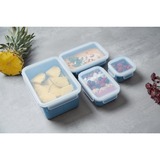 Emsa Clip & Close Rectangular Caja 2,2 L Azul 1 pieza(s) azul/Transparente, Caja, Rectangular, 2,2 L, Azul, Polipropileno (PP), Elastómero termoplástico (TPE), Alemania