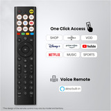 Hisense 58A6S, Televisor LED negro/Gris oscuro