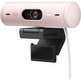 Logitech Brio 500 Cámaras web, Webcam rosa/Negro, 4 MP, 1920 x 1080 Pixeles, Full HD, 60 pps, 1280x720@60fps, 1920x1080@30fps, 720p, 1080p