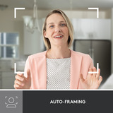 Logitech Brio 500 Cámaras web, Webcam rosa/Negro, 4 MP, 1920 x 1080 Pixeles, Full HD, 60 pps, 1280x720@60fps, 1920x1080@30fps, 720p, 1080p