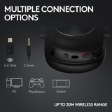 Logitech PRO X 2 LIGHTSPEED, Auriculares para gaming Magenta