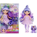 MGA Entertainment Rainbow High Littles Rainbow Fantasy Fairies Doll- Amethyst (purple), Muñecos Rainbow High Littles Rainbow Fantasy Fairies Doll- Amethyst (purple), Muñeca fashion, Femenino, 4 año(s), Niño/niña, 140 mm, Multicolor