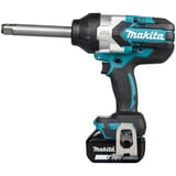 Makita Atornillador de impacto a batería DTW1005Z, 18 Voltios, Tornillo de percusión azul/Negro