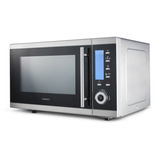 Medion MD15501, Microondas plateado/Negro