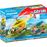 PLAYMOBIL City Life - Helicóptero de rescate, Juegos de construcción 