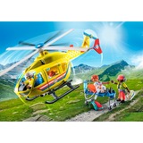 PLAYMOBIL City Life - Helicóptero de rescate, Juegos de construcción 