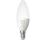 Philips Hue White Ambiance E14 Lámpara Inteligente Forma Vela 470, Lámpara LED 