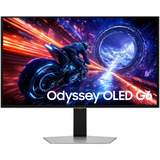 Samsung Monitor Gaming 27" Odyssey G6 G60SF QHD 500Hz Plano, Monitor de gaming plateado, 68,6 cm (27"), 2560 x 1440 Pixeles, Quad HD, OLED, 0,03 ms, Plata