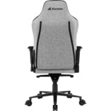 Sharkoon SKILLER SGS40 Fabric Asiento acolchado Respaldo acolchado, Asientos de juego gris/Negro, Asiento acolchado, Respaldo acolchado, Gris, Gris, Tela, Espuma, Tela, Espuma