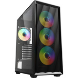 Sharkoon VK4 ARGB ATX, Cajas de torre negro