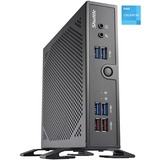 Shuttle DS50U PC/estación de trabajo barebone 1,3 l tamaño PC Negro 7305 negro, 1,3 l tamaño PC, Mini PC barebone, DDR5-SDRAM, PCI Express, Serial ATA III, Ethernet, 90 W