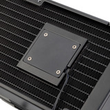 SilverStone SST-XE360PD, Refrigeración por agua negro/Plateado