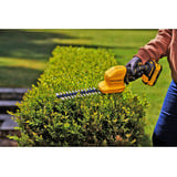 Stanley Tijera de césped/arbustos a batería, 18 Volt, Tijeras arreglasetos negro/Amarillo