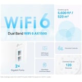 TP-Link Deco X10-4G Doble banda (2,4 GHz / 5 GHz) Wi-Fi 6 (802.11ax) Blanco 3 Interno, Router Blanco, Interno, Enrutador de malla, 190 m², Doble banda (2,4 GHz / 5 GHz), Wi-Fi 6 (802.11ax)