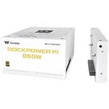Thermaltake Dockpower FI 850W Nieve, Fuente de alimentación de PC blanco