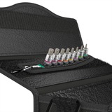 Wera Belt A Imperial 1 Juego de vasos Zyklop con punta hexagonal interna, Llave de tubo negro