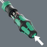 Wera Kraftform Kompakt 28 RA 1, Conjuntos de bits negro/Verde
