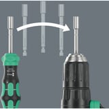 Wera Kraftform Kompakt 28 RA 1, Conjuntos de bits negro/Verde