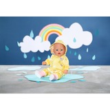 ZAPF Creation BABY born Deluxe Rain Outfit 43cm, Accesorios para muñecas amarillo/Rosa neón, BABY born Deluxe Rain Outfit 43cm, Juego de ropa de lluvia para muñeca, 3 año(s)