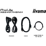 iiyama ProLite XB2497HSNH-B1, Monitor LED negro (mate)