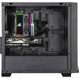 ALTERNATE AGP-WINDOW-INT-14, Gaming-PC negro/Transparente