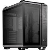 ASUS TUF Gaming GT502 Midi Tower Negro, Cajas de torre negro, Midi Tower, PC, Negro, ATX, micro ATX, Mini-ITX, Juego, 16,3 cm