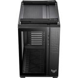 ASUS TUF Gaming GT502 Midi Tower Negro, Cajas de torre negro, Midi Tower, PC, Negro, ATX, micro ATX, Mini-ITX, Juego, 16,3 cm