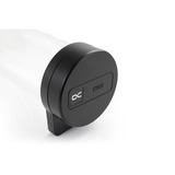 Alphacool Core 70 Tube Reservoir con VPP/D5, Depósito de expansión negro/Transparente