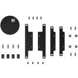 Alphacool Core 70 Tube Reservoir con VPP/D5, Depósito de expansión negro/Transparente