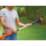 BLACK+DECKER ST1823 Negro, Naranja, Rojo, Plata Batería, Cortabordes naranja/Negro, 9000 RPM, Negro, Naranja, Rojo, Plata, 25 cm, 90 dB, 76 dB, 9 m/s²