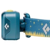 Black Diamond Wiz Kid Linterna Frontal, Luz de LED turquesa/Amarillo