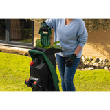 Bosch Akku-Häcksler UniversalShredder SOLO, 36 Volt 2x18V-25, Picador verde/Negro