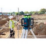 Bosch Rotationslaser GRL18V-3-31G con Akku ProCORE18V 4.0Ah en L-BOXX, Láser rotativo verde