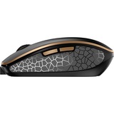CHERRY DW 9100 SLIM teclado Ratón incluido Universal RF Wireless + Bluetooth QWERTY Inglés de EE. UU. Negro, Juego de escritorio negro/Bronce, Inalámbrico, RF Wireless + Bluetooth, QWERTY, Negro, Ratón incluido