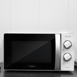 Cecotec ProClean 2010, Microondas negro/Plateado