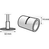 Dremel Disco de corte Ø 32 mm (540), Hoja 