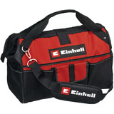 EINHELL Power X-Change Motosierra de batería GE-PS 18/15 Li Kit de bolsa, 18 Voltios, Serrucho podador negro/Rojo
