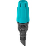 GARDENA Micro-Drip-System Boquilla de superficie final pequeña, 10 piezas negro/Turquesa