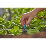 GARDENA Micro-Drip-System Boquilla de superficie final pequeña, 10 piezas negro/Turquesa