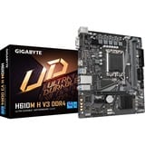 GIGABYTE H610M H V3 DDR4 Placa base - Compatible con procesadores Intel Core 14th CPUs, 4+1+1 Hybrid Phases Digital VRM, up to 3200MHz DDR4, 1xPCIe 3.0 M.2, GbE LAN, USB 3.2 Gen 1 4+1+1 Hybrid Phases Digital VRM, up to 3200MHz DDR4, 1xPCIe 3.0 M.2, GbE LAN, USB 3.2 Gen 1, Intel, LGA 1700, Intel® Celeron®, Intel® Core™ i3, Intel® Core™ i5, Intel® Core™ i7, Intel® Core™ i9,..., LGA 1700, DDR4-SDRAM, 64 GB