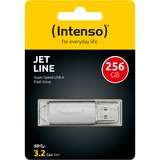 Intenso Jet Line 256 GB, Lápiz USB aluminio
