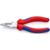 KNIPEX 08 25 145 alicate Alicates de punta fina, Alicates combi rojo/Azul, Alicates de punta fina, Acero, De plástico, Azul/Rojo, 14,5 cm, 145 g