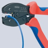 KNIPEX Pinza crimpatrice PreciForce, Crimpadora rojo/Azul