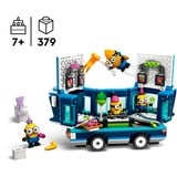 LEGO Alien Conquest Bus de Fiesta Musical de los Minions, Juegos de construcción Juego de construcción, 7 año(s), Plástico, 379 pieza(s), 550 g