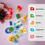 LEGO DUPLO Grandes Sentimientos y Emociones, Juegos de construcción Juego de construcción, 1,5 año(s), Plástico, 23 pieza(s), 545 g